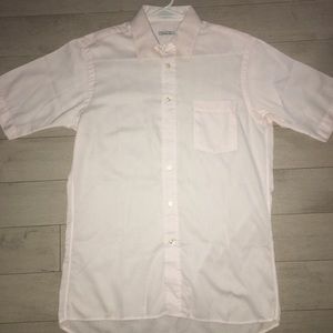 Christian Dior casual fit pink large size shirt